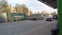 Установка весового контроля на Лермонтова в Бишкеке в компетенции Минтранса, - мэрия Бишкека