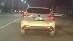 Так выглядит госномер нового образца? Фото горожанина