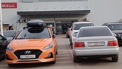 Горожанин пожаловался на припаркованные авто на пешеходном переходе