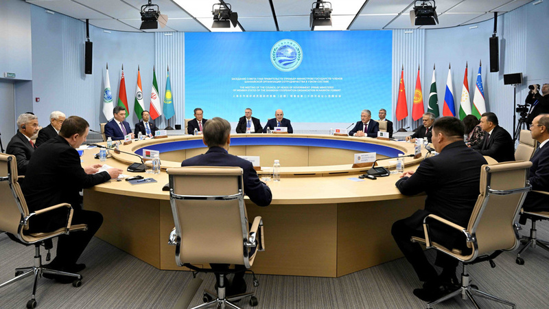 Kasymaliev at SCO Council of Heads of Government meeting