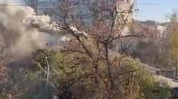 Из кафе в 11 мкр идет густой дым, - горожанин