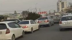 Горожанин просит расчертить дорожную разметку на перекрестке 7 апреля—Ахунбаева