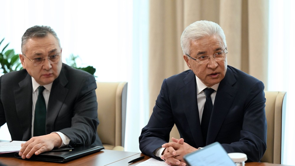 Таалатбек Масадыков и Имангали Тасмагамбетов