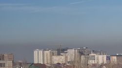 Смог в Бишкеке. Фото горожанина
