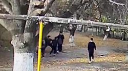 Массовая драка школьников в Сокулукском районе. Видео