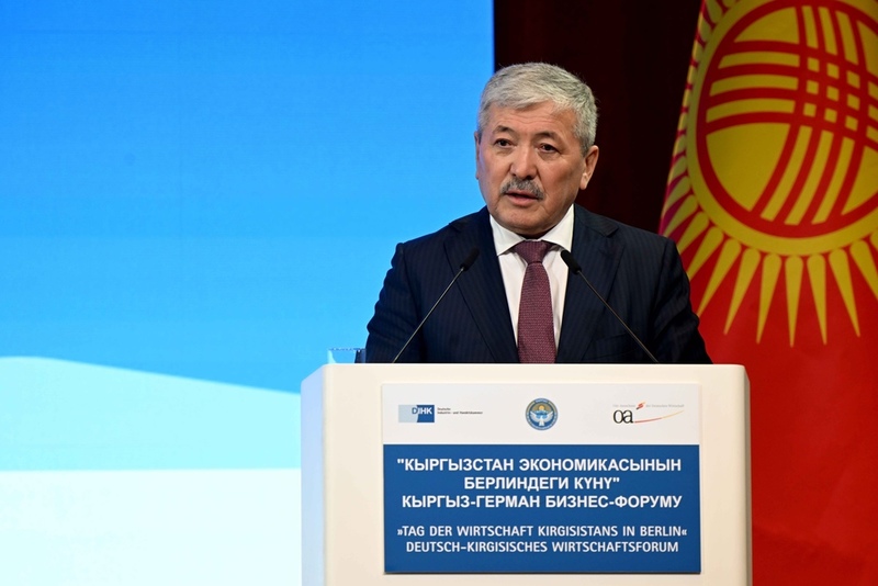 Cabinet Chairman Kasymaliev invites German business for cooperation in Kyrgyzstan