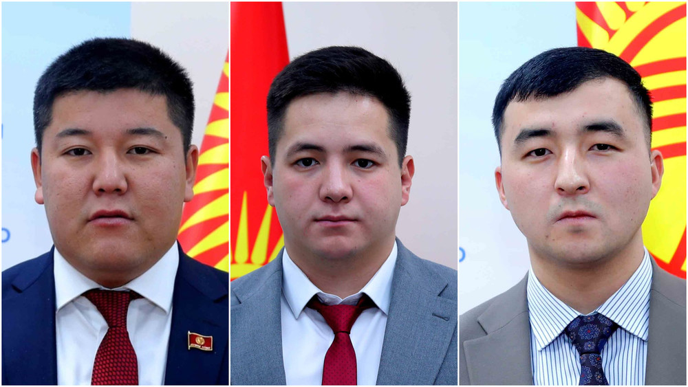 И.Кубанычбеков, Т.Айтиев, Чолпонбай у. Бекмырза