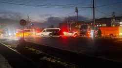 На Южной магистрали образовался затор из-за неработающего светофора на улице Токтоналиева