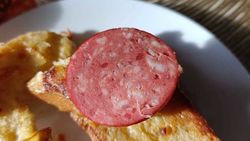 Веревка в колбасе «Тойбосс». Видео