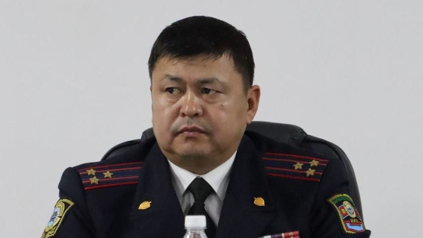Глава ГУОБДД МВД Азенбек Козукеев