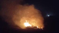 В Московском районе поджигают мусор. Видео