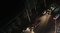 В мкр Джал эвакуаторы забрали неправильно припаркованные машины