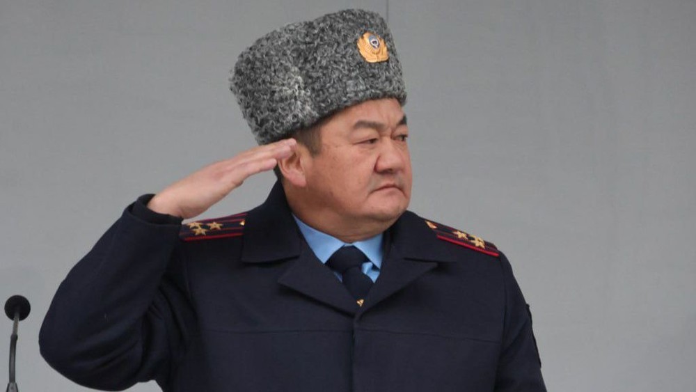 Глава ГУВД Бишкека Азамат Токтоналиев
