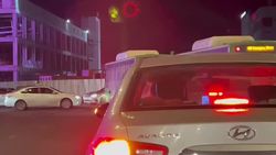 Два автобуса создали затора на Чуй—Абдрахманова. Видео