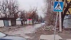 Горожанин показал состояние дороги по ул.Крылова. Видео