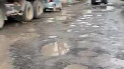 Жительница Бишкека выразила недовольство состоянием дороги на улице Мозолева