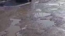 Житель столицы пожаловался на состояние отрезка улицы Тулебердиева