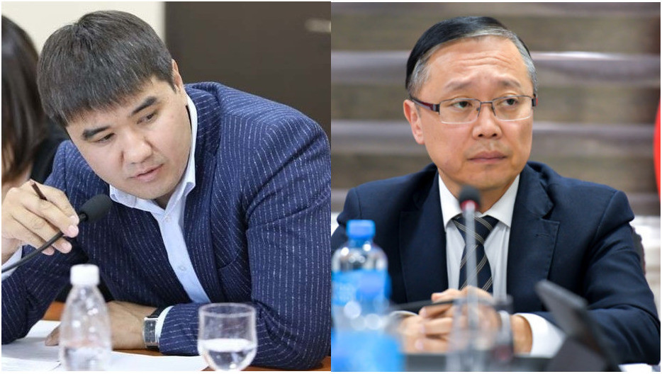 Таалайбек Жакыпов и Мирлан Байгончоков