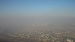 Горожанин поделился фотографиями смога в Бишкеке и просит мэрию обратить внимание на ситуацию