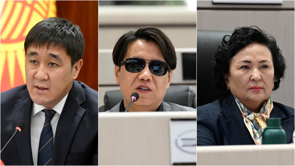 Дайырбек Орунбеков, Дастан Бекешев, Камила Талиева