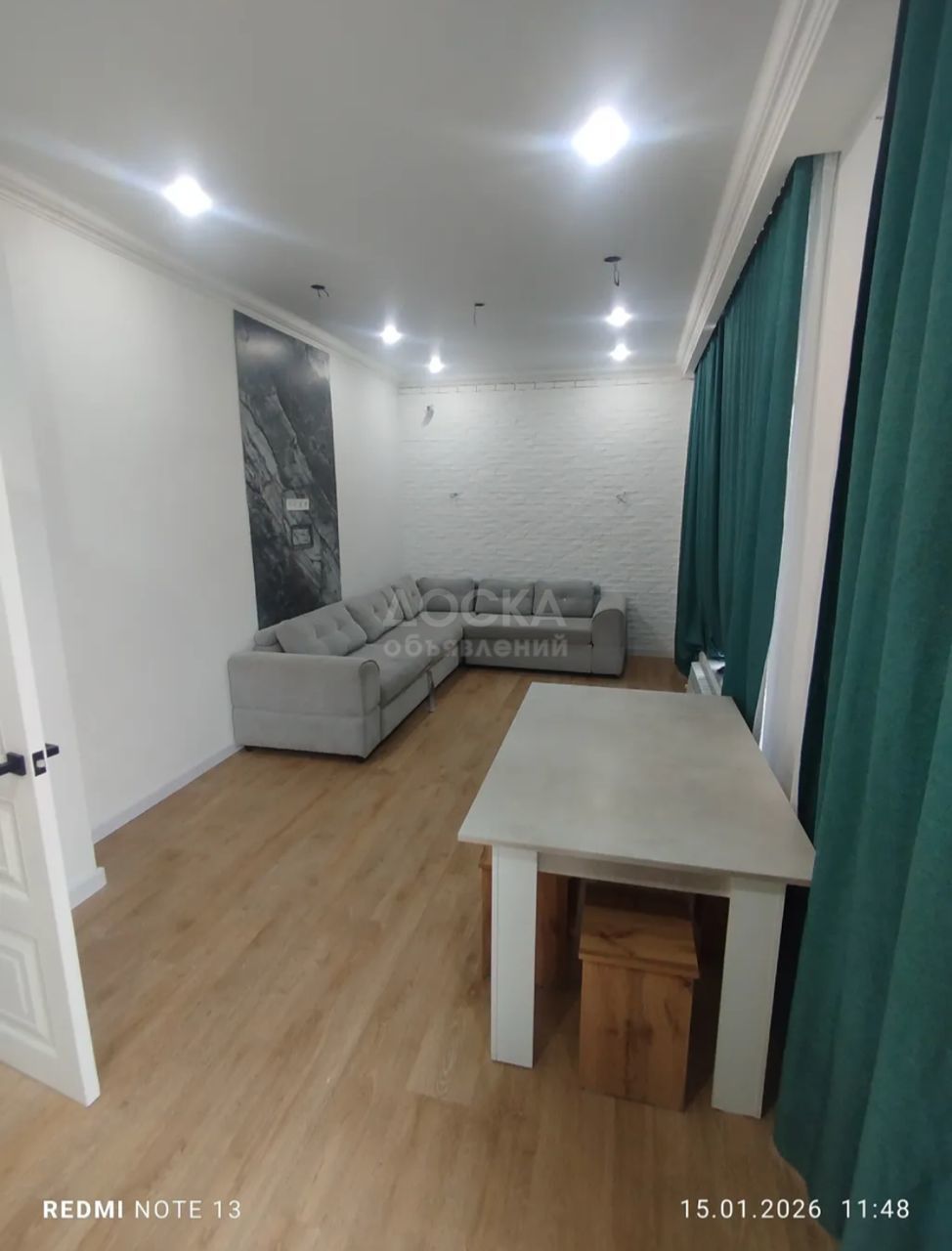 Сдаю 1-комнатную квартиру, 34кв. м., этаж - 1/1, учкун.