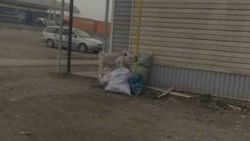 В селах Александровка и Садовое работники «Таза Булака» собрали мусор, но не забирают его, - жители