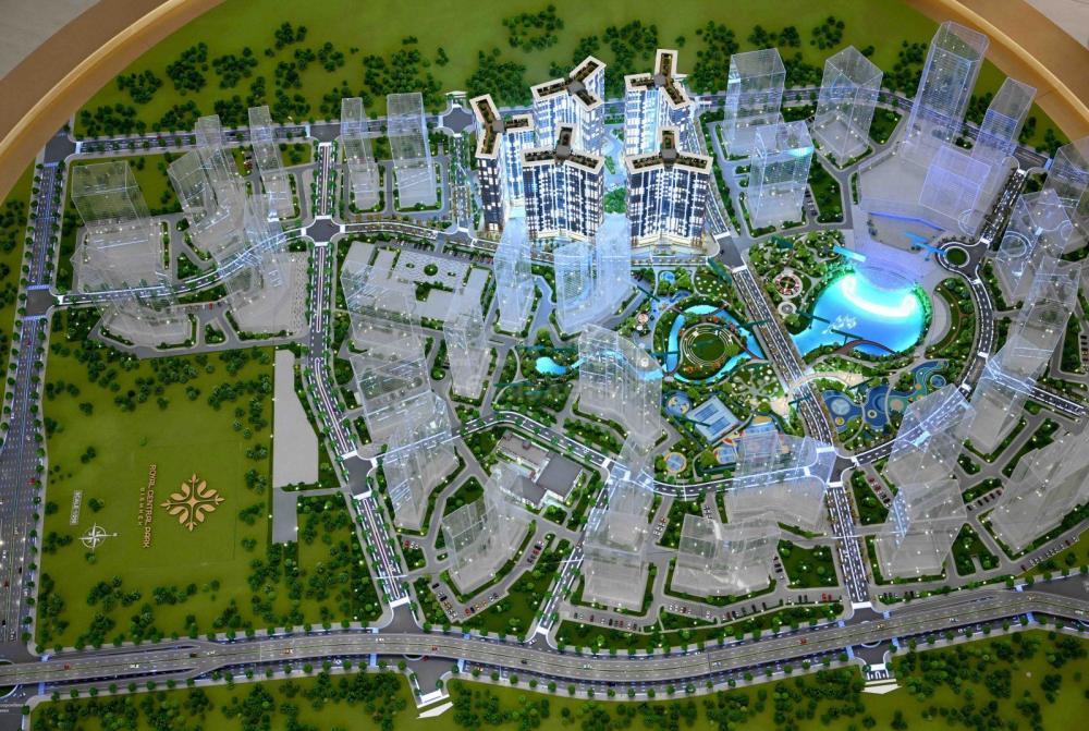 Продаю 4-комнатную квартиру, 109кв. м., этаж - 3/16, в новом жилом комплексе ROYAL CENTRAL PARK..