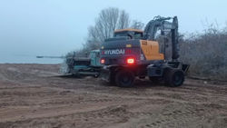 У озера Иссык-Куль неизвестные спецтехникой сносили кусты облепихи. В районной администрации ответили на это