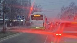 В отношении водителя автобуса, проехавшего на красный, составлены протоколы, - мэрия