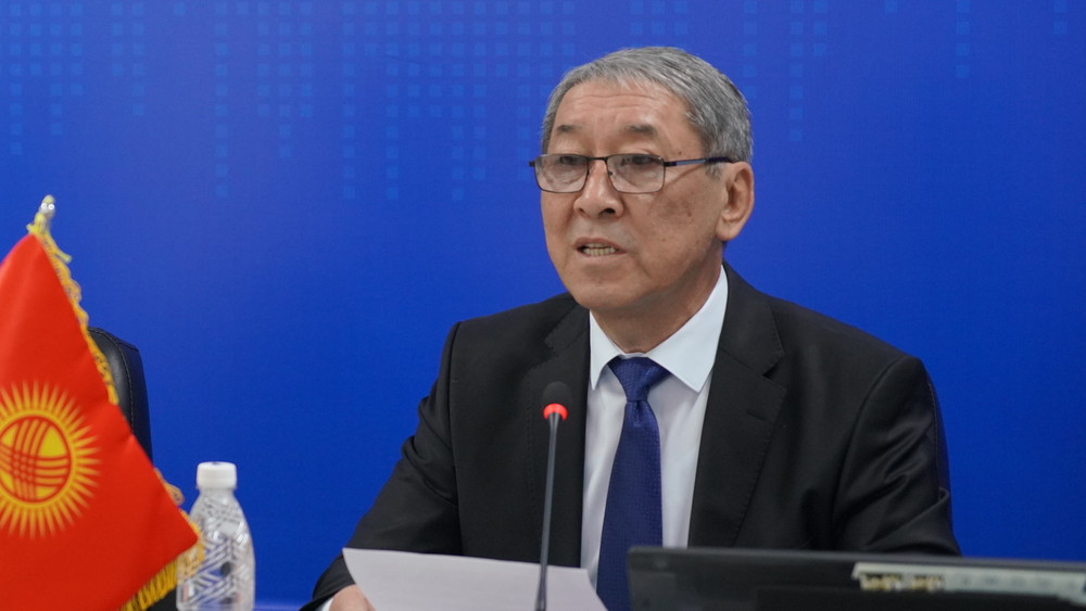 Председатель Нацстаткома Бактыбек Кудайбергенов