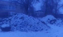 В школе села Александровка уголь лежит под открытым небом, он может рассыпаться, - родители учащихся