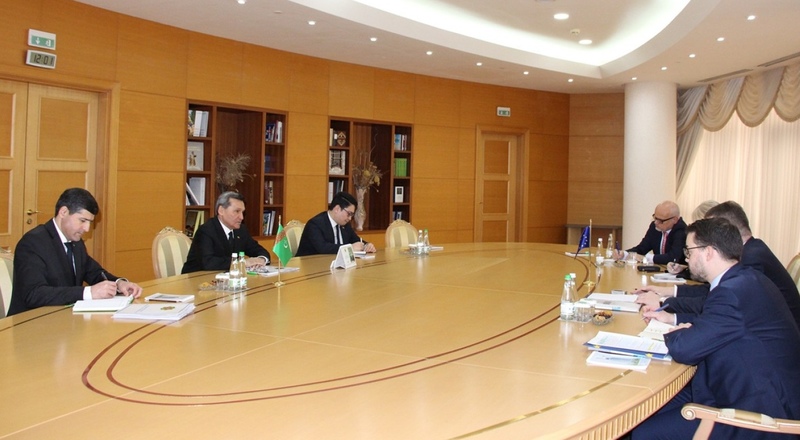 Foreign Minister of Turkmenistan and EU Special Representative discuss developing cooperation