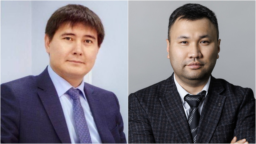 слева направо: Медет Таиров, Алмаз Алымкулов