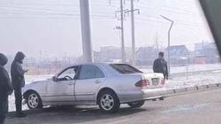 В Верхнем Джале произошло ДТП с участием двух машин. Видео очевидца