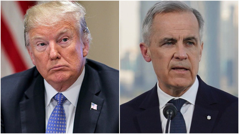 Дональд Трамп, Марк Карни