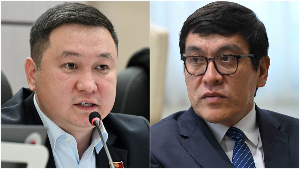 Бактияр Калпаев и Эдиль Байсалов