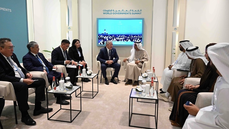 Kyrgyzstan and Abu Dhabi Fund for Development discusses investment projects