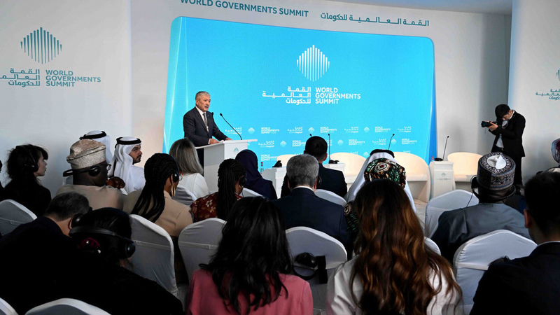 Kyrgyzstan debuts "Snow Leopard" economic growth model at World Governments Summit