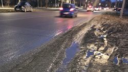 Ремонт дороги на Байтик баатыра—БЧК приостановлен из-за погоды, возобновится при потеплении, - «Бишкекасфальтсервис»