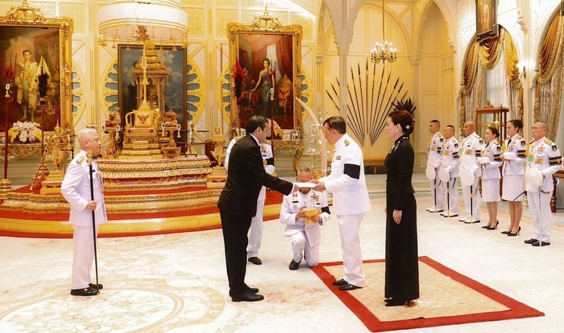 Ambassador of Turkmenistan presents credentials to King of Thailand