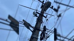 Старые фонари в Лебединовке уберут после монтажа новых линий, - мэрия