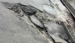 «Бишкекасфальтсервису» будет направлено письмо о ремонте тротуара на Айтматова—Айни, - мэрия