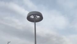 В центре Бишкека установили 8 умных фонарных столбов