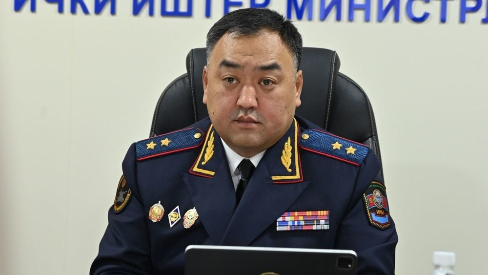 Глава МВД Улан Ниязбеков