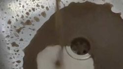 В селе Крупское из-под крана течет грязная вода, - житель