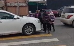 В мэрии ответили по установке лежачего полицейского возле школы на Абдрахманова—Мичурина