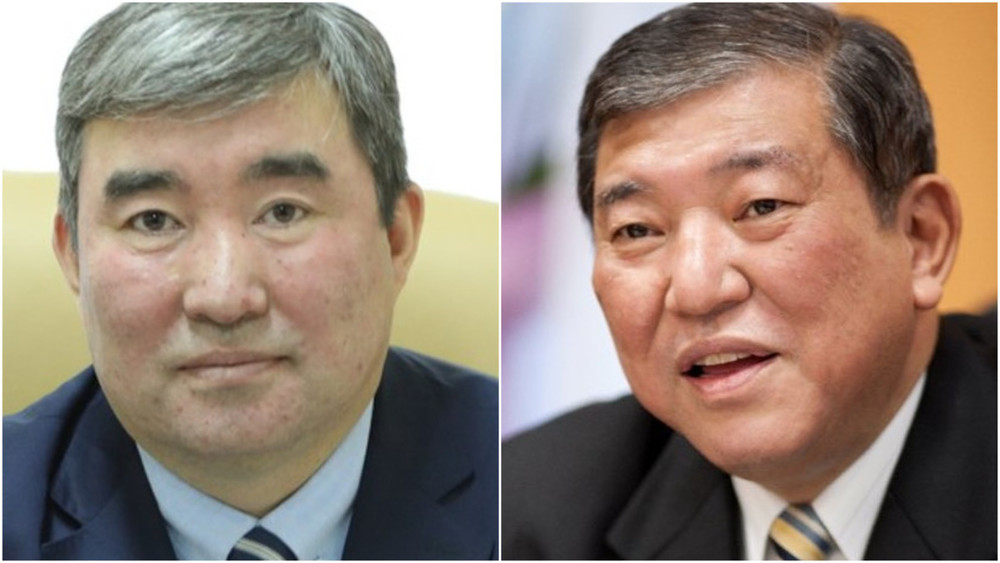 Эрмек Омуралиев и Шигеру Исиба