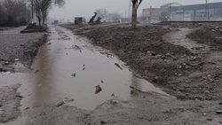 Горожанин жалуется на состояние дороги в селе Лебединовка