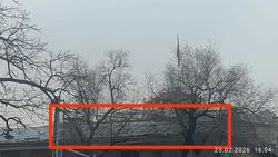 Крыша дома на Чуй—Калык Акиеева в аварийном состоянии, - житель