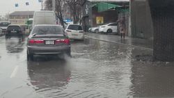 Затоп на Жибек Жолу—Молодая Гвардия. Видео горожанина